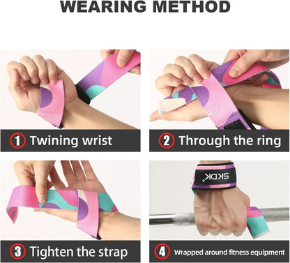 Wrist Wraps for Weightlifting – Strong Wrist Support Straps