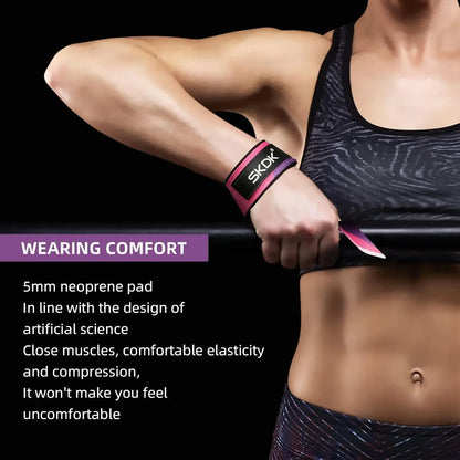 Wrist Wraps for Weightlifting – Strong Wrist Support Straps