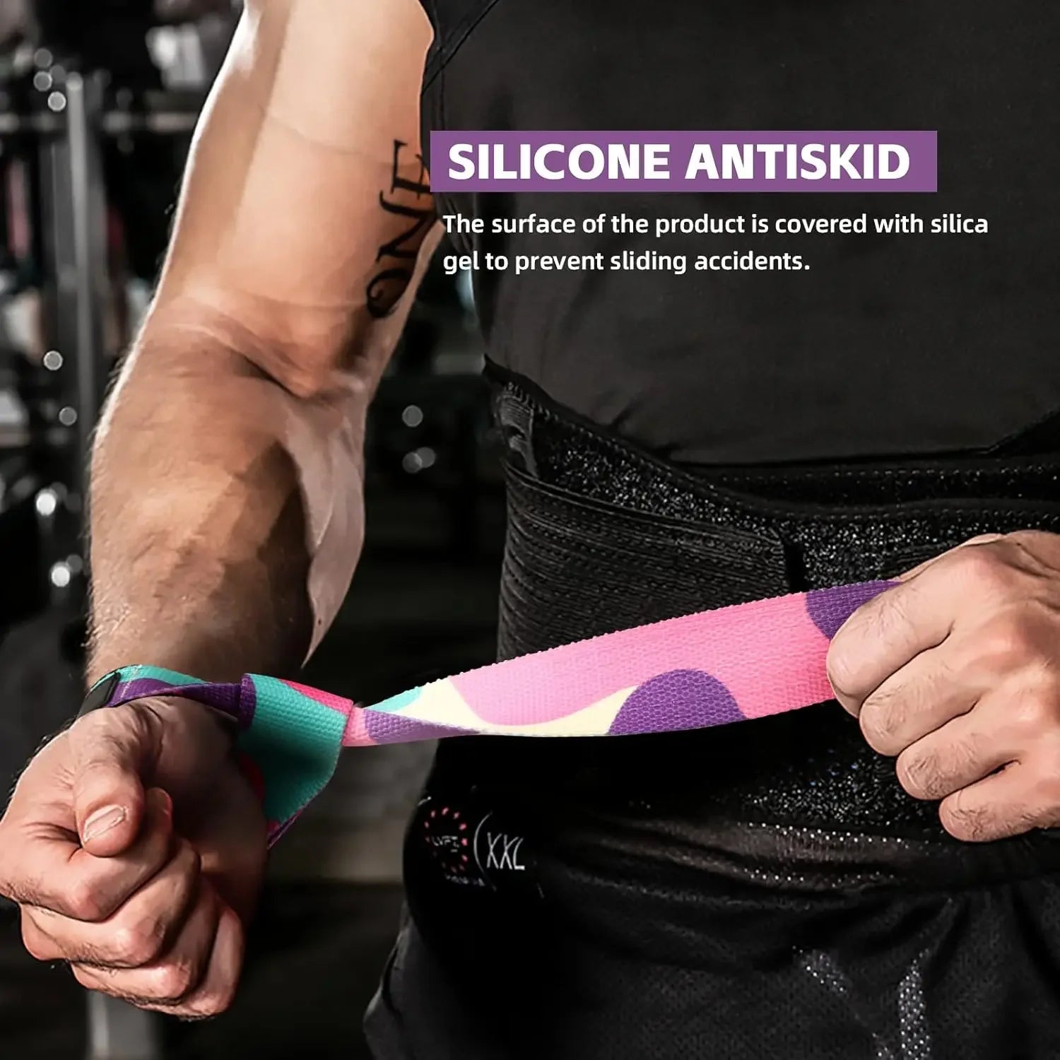 Wrist Wraps for Weightlifting – Strong Wrist Support Straps