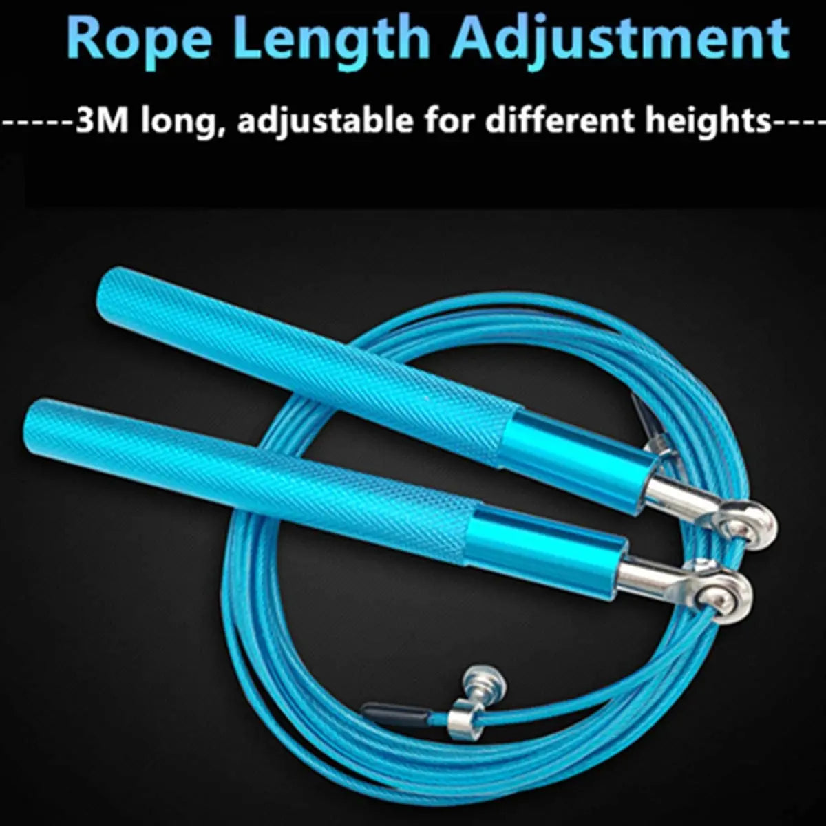 Men Women Kids Skipping Rope Adjustable